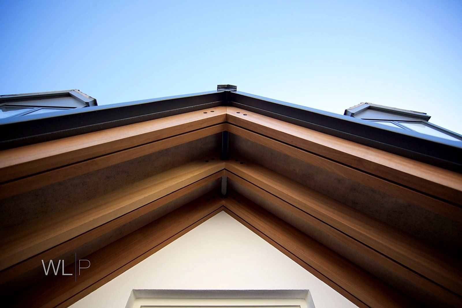 Roof eaves and timber detail